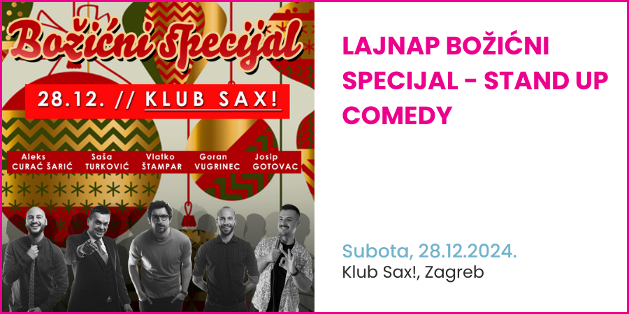 LAJNAP Božićni Specijal - stand up comedy