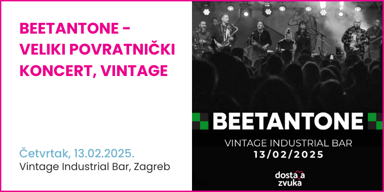 BeetanTone - VELIKI POVRATNIČKI KONCERT, Vintage