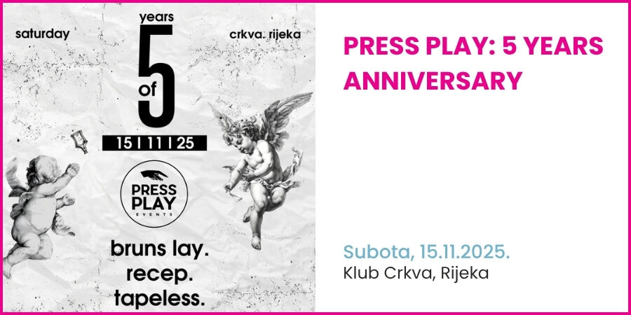 PRESS PLAY: 5 Years Anniversary
