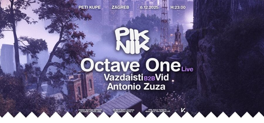 PIKNIK WITH OCTAVE ONE LIVE 