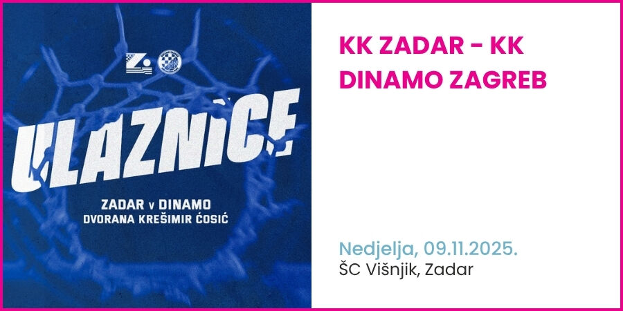 KK Zadar - KK Dinamo Zagreb (SuperSport Premijer liga)