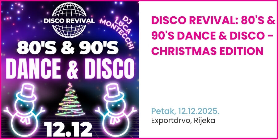 DISCO REVIVAL: 80'S & 90'S DANCE & DISCO - Christmas edition