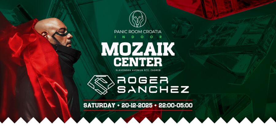 PANIC ROOM CROATIA W/ROGER SANCHEZ