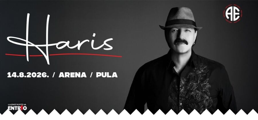 HARIS DŽINOVIĆ 14.08.2026. ARENA | PULA