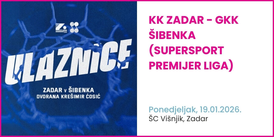 KK Zadar - GKK Šibenka (SuperSport Premijer liga)