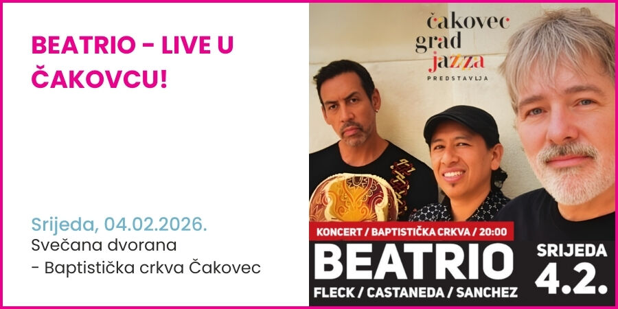 BEAtrio - Live u Čakovcu!