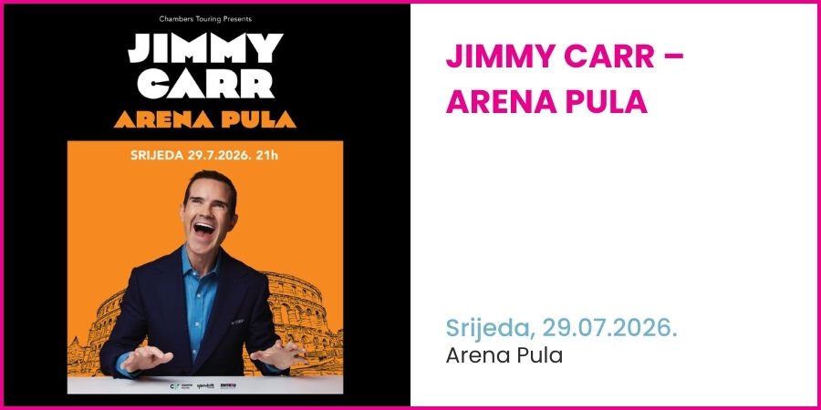 JIMMY CARR – Arena Pula