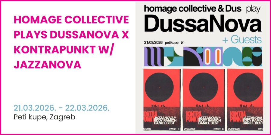 Homage Collective plays DussaNova x Kontrapunkt w/ Jazzanova