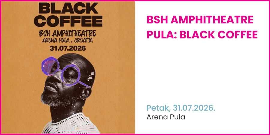 BSH Amphitheatre Pula: Black Coffee