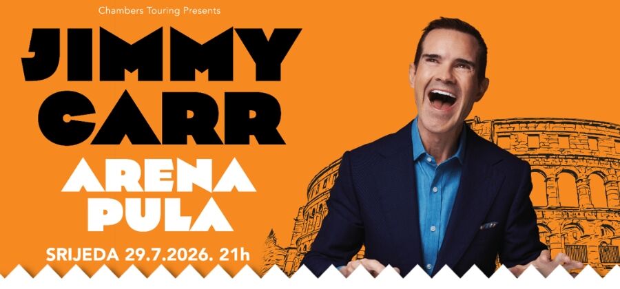 JIMMY CARR – ARENA PULA