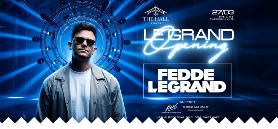 LE GRAND OPENING BY FEDDE LE GRAND
