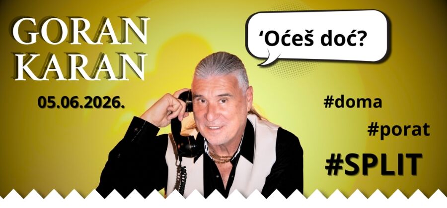 GORAN KARAN | 'OĆEŠ DOĆ? | PORAT