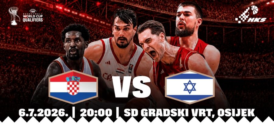 HRVATSKA - IZRAEL // KVALIFIKACIJE ZA FIBA SVJETSKO PRVENSTVO 2027