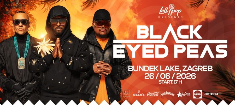 LOLLIPOP PRESENTS BLACK EYED PEAS - BUNDEK LAKE, ZAGREB