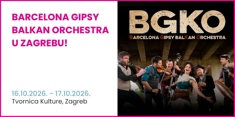 BARCELONA GIPSY BALKAN ORCHESTRA u Zagrebu!