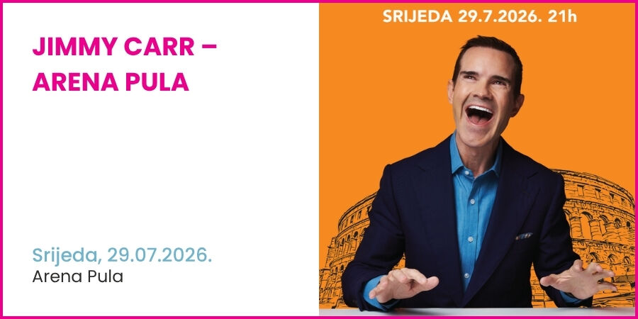 JIMMY CARR – Arena Pula