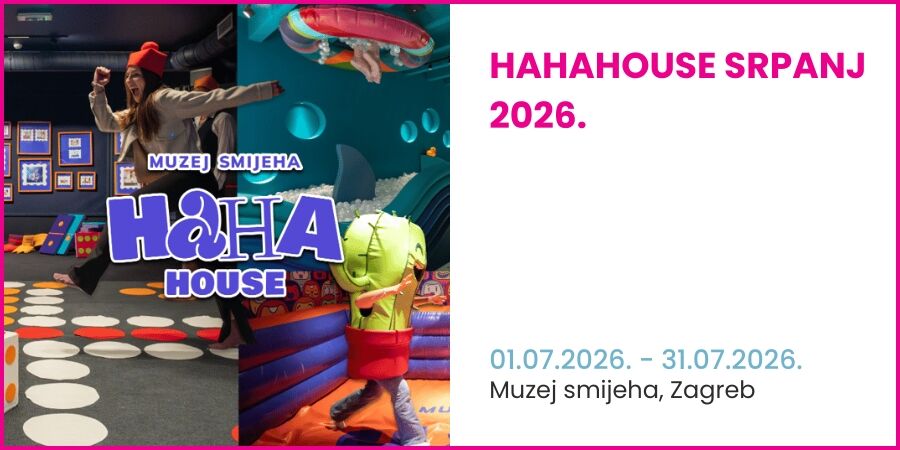 HaHaHouse srpanj 2026.