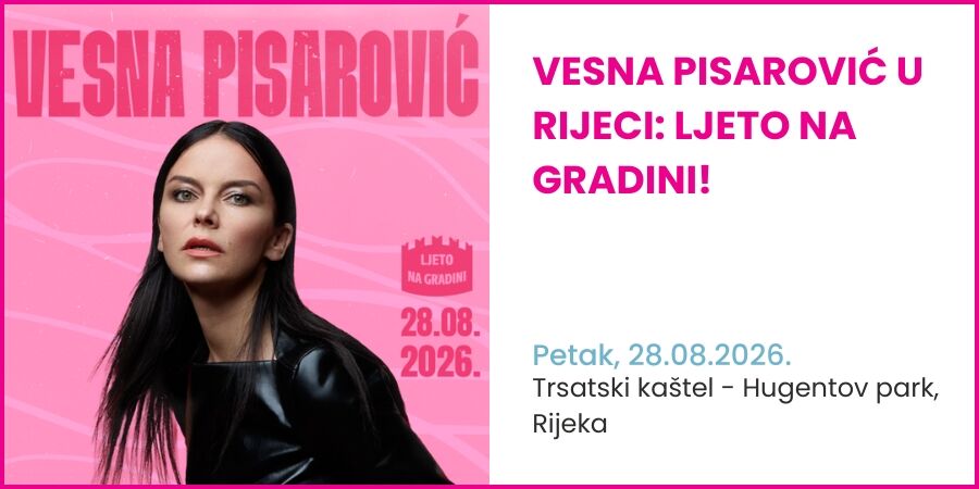Vesna Pisarović u Rijeci: Ljeto na Gradini!