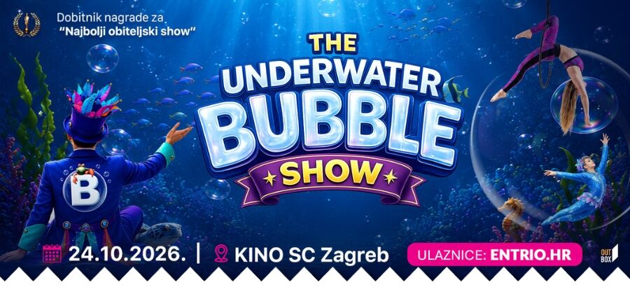 THE UNDERWATER BUBBLE SHOW