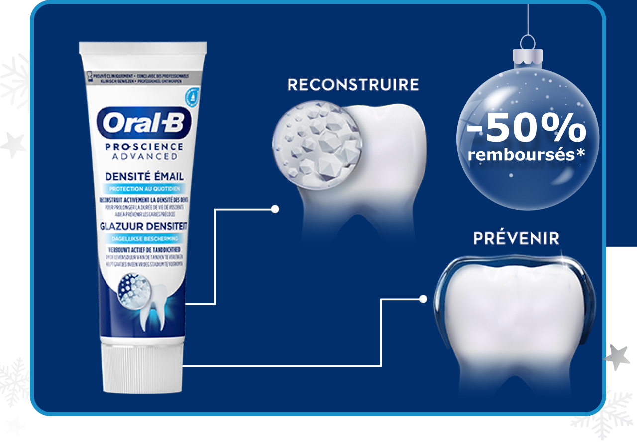 -50% à l'achat d'un dentifrice Oral-B