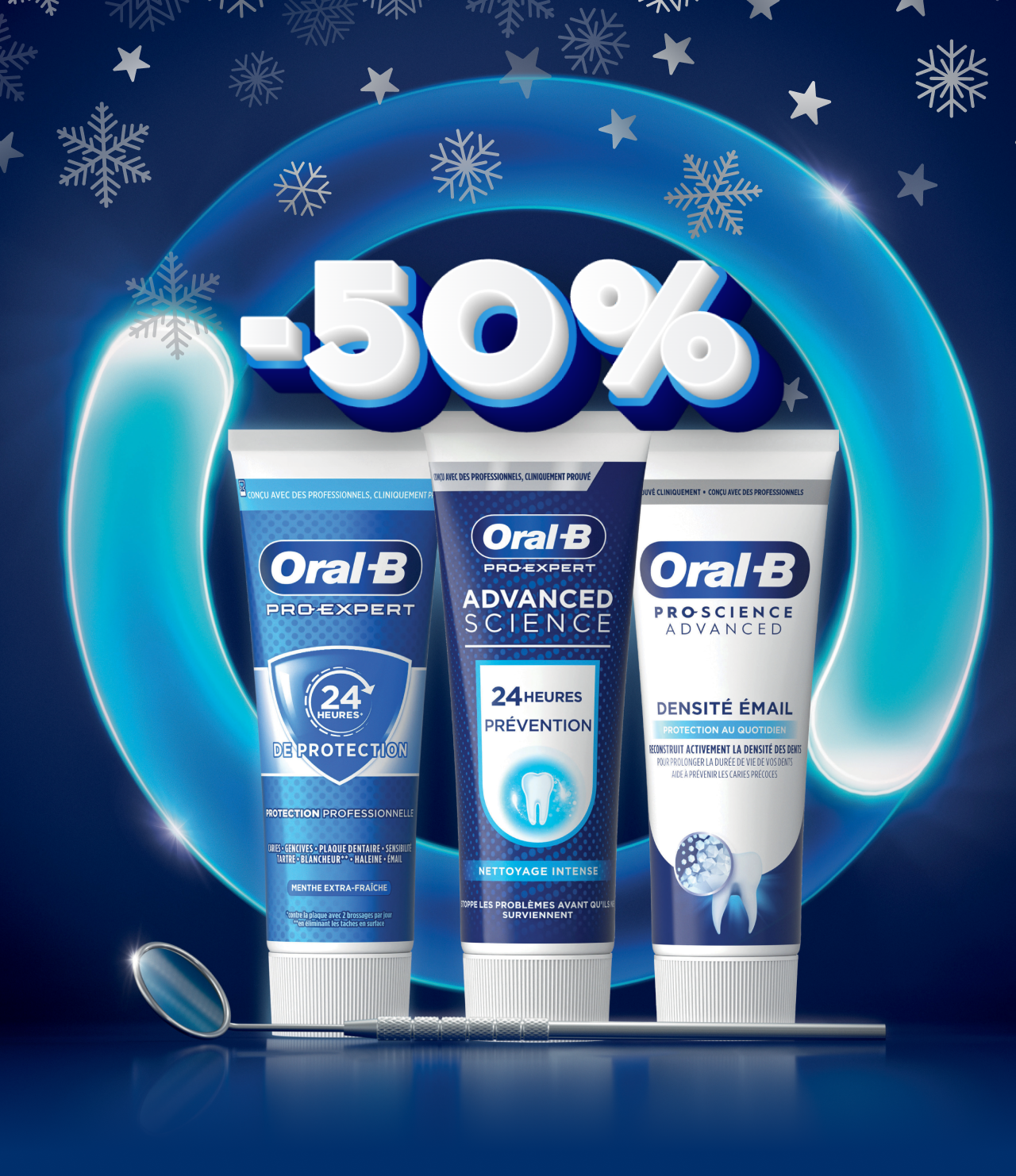 -50% à l'achat d'un dentifrice Oral-B