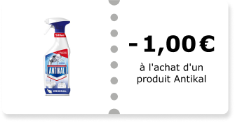 -1,00€ à l'achat d'un produit Antikal