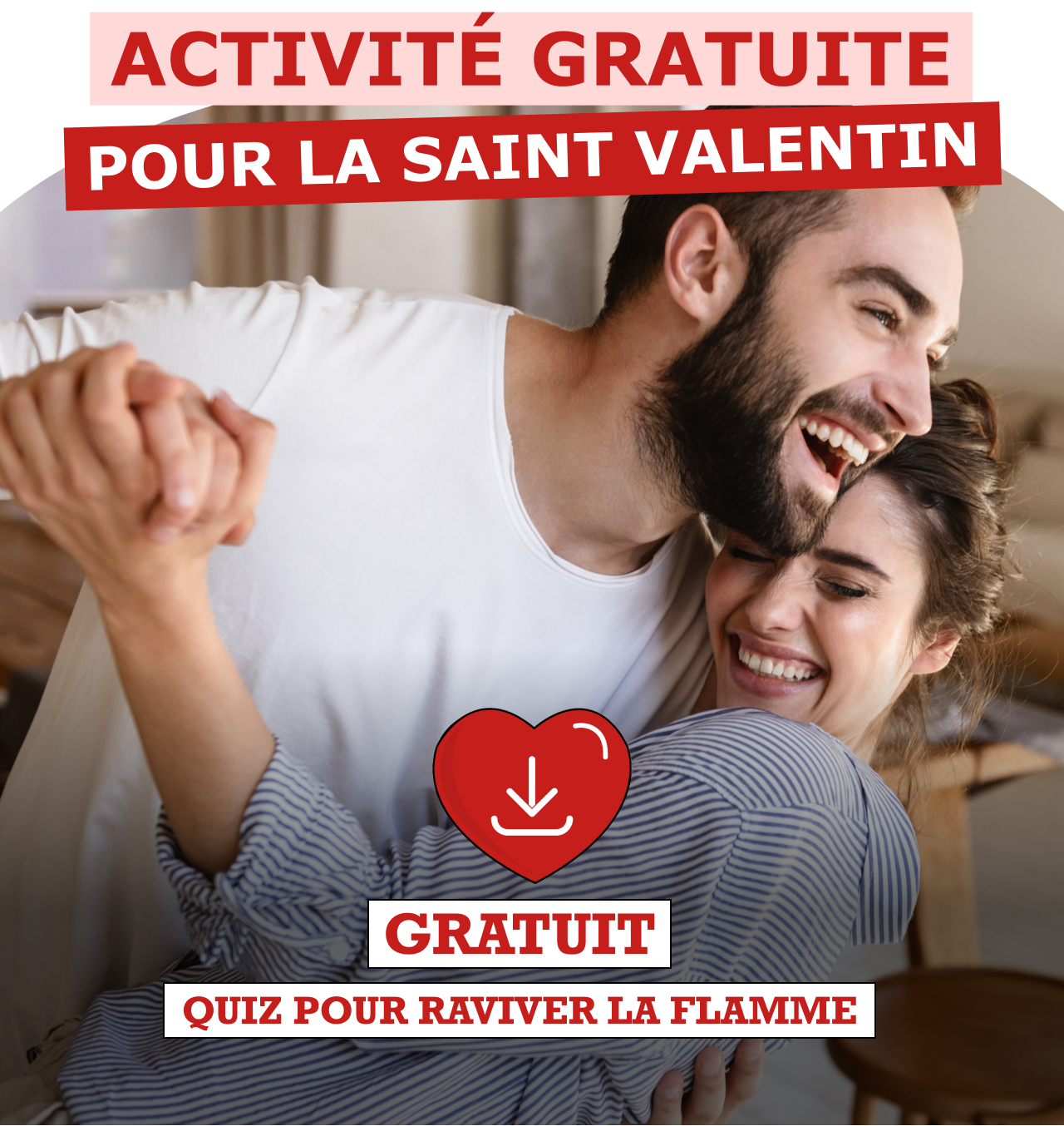 ACTIVITÉ GRATUITE POUR LA SAINT VALENTIN  -- GRATUIT QUIZ POUR RAVIVER LA FLAMME