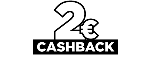 2 euros cashback