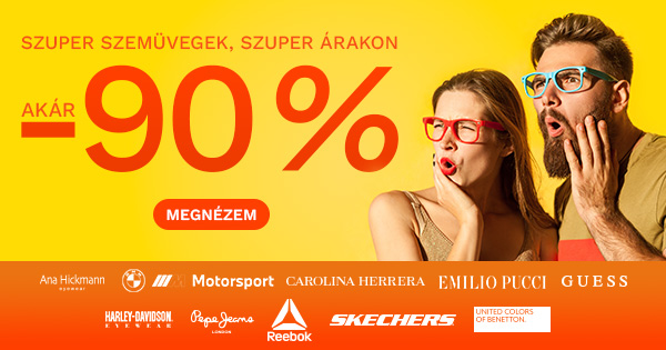 LEÁRAZÁÁÁÁÁÁS - akár 90% Márkás keretek