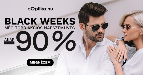 Black Weeks- Napszemüveg - akár 90% 