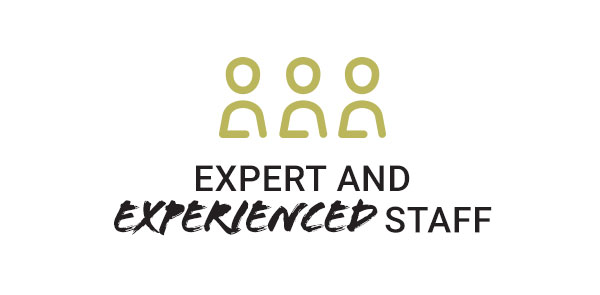 Expert and experienced staff