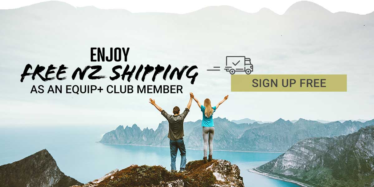 Free shipping when you join the Equip+ Club!