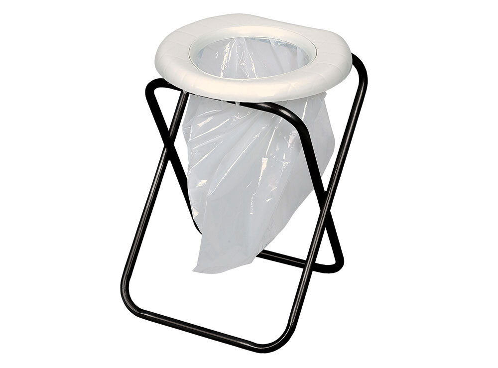 Companion Portable Toilet with Folding Frame