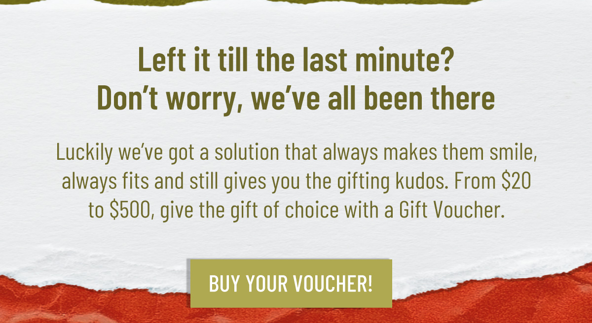 Buy your voucher!