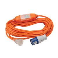 Kiwi Camping 15m RCD Power Cord with Camping Plug