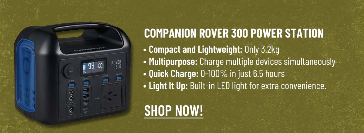 Companion Rover 300 Power Station - Shop Now!