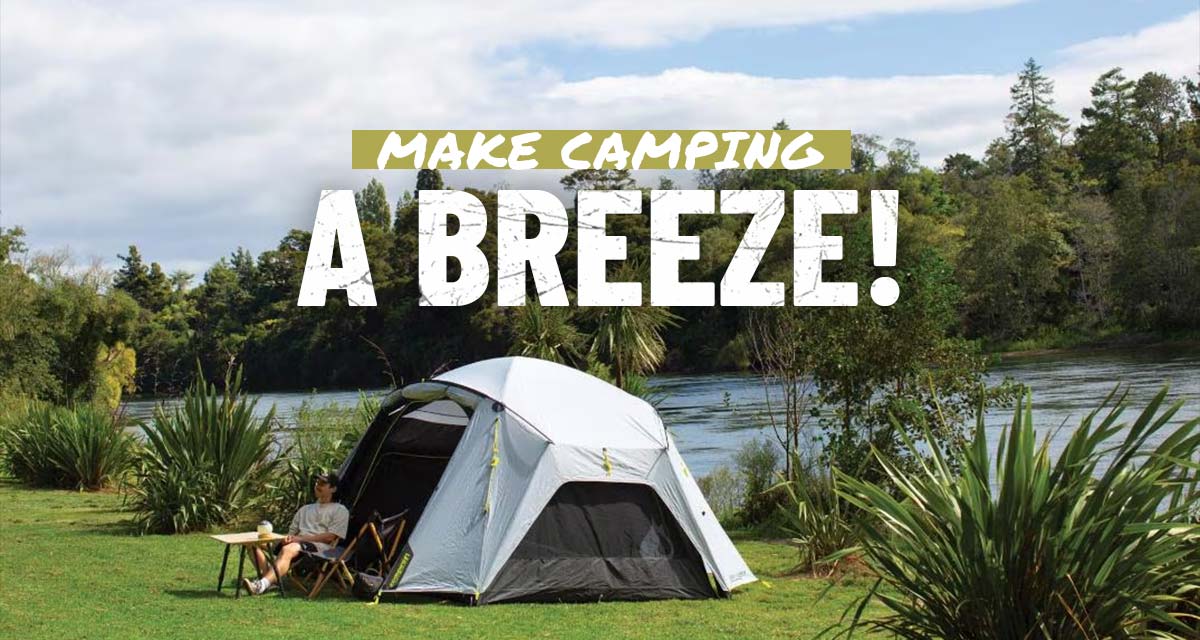 Make camping a breeze!