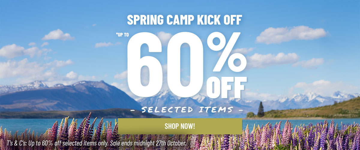 Spring Camp Kick Off Sale