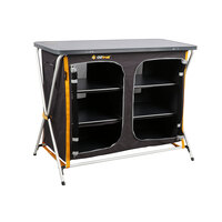 OZtrail 3 Shelf Double Deluxe Cupboard