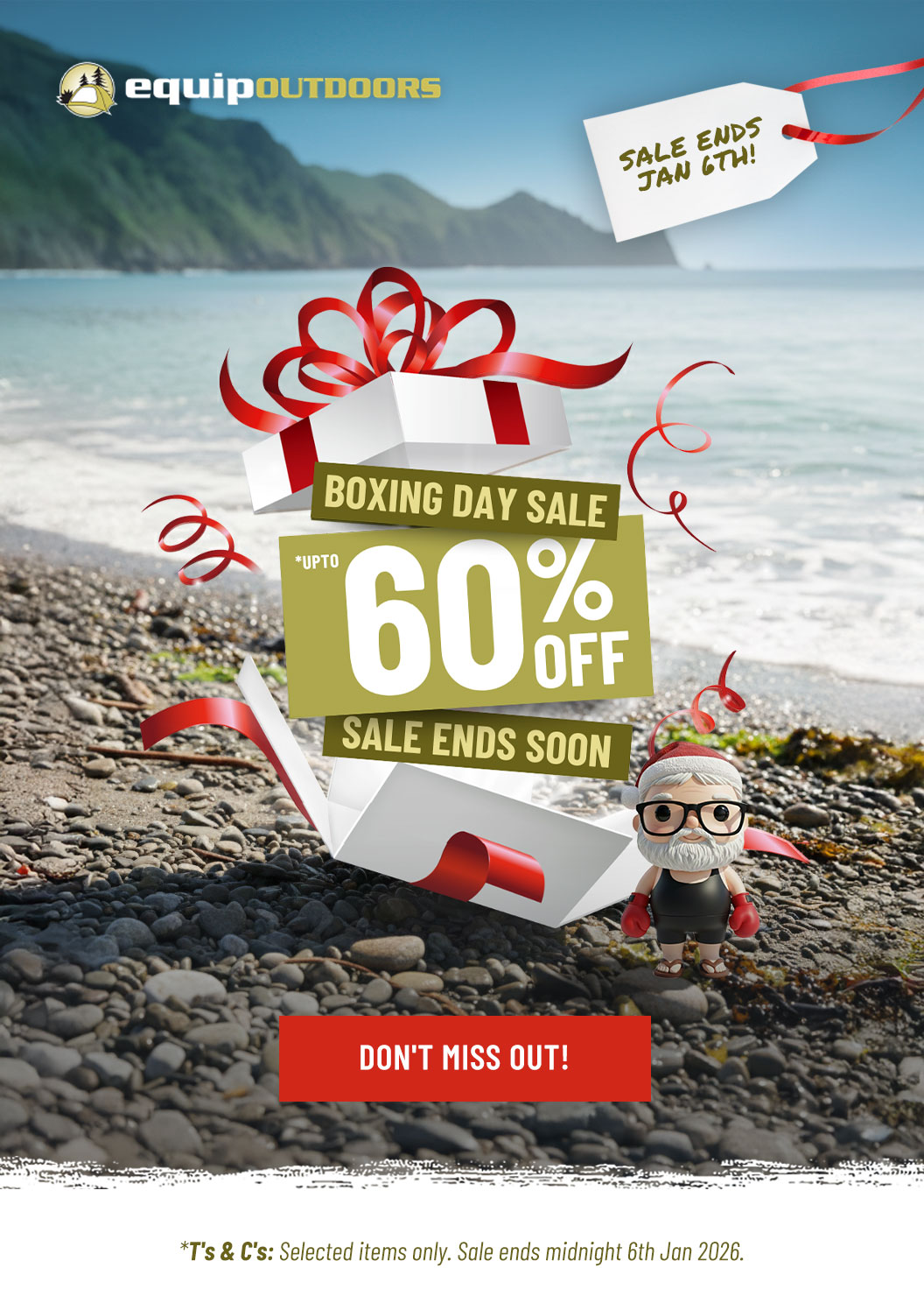 Boxing Day Sale Ends Soon!