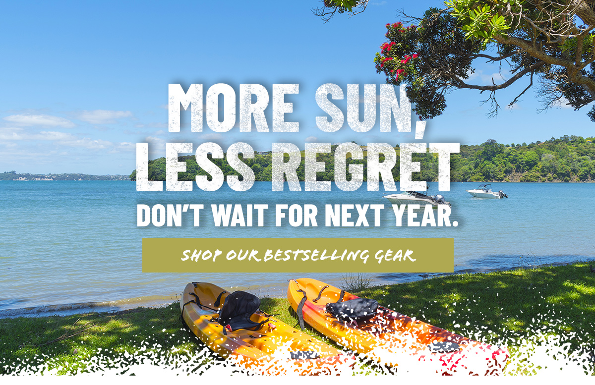 More sun, less regret. Shop our best selling gear.