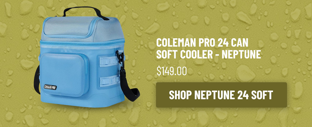 Coleman Pro 24 Can Soft Cooler - Neptune - SHOP NOW!