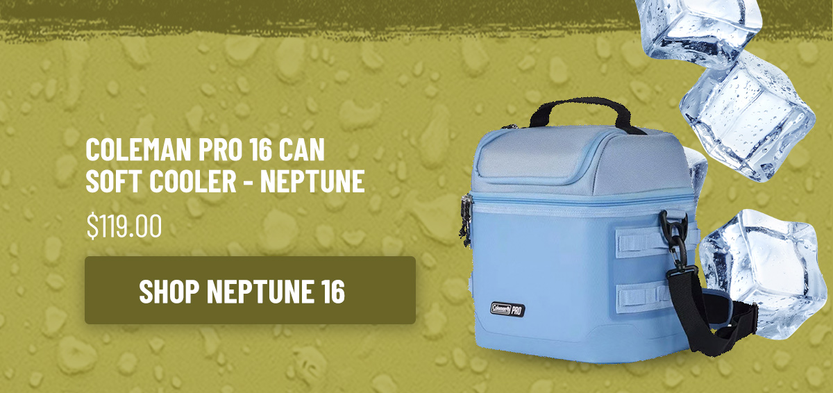 Coleman Pro 16 Can Soft Cooler - Neptune - SHOP NOW!