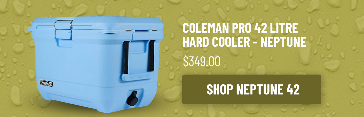 Coleman Pro 42 Litre Hard Cooler - Neptune - SHOP NOW!