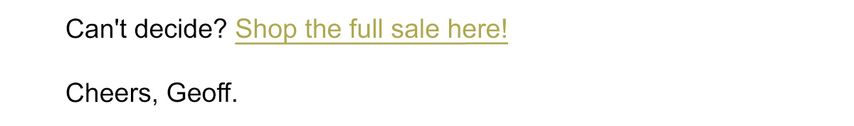 Shop the Full sale here!