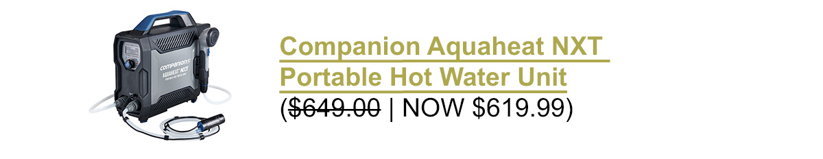 Companion Aquaheat NXT Portable Hot Water Unit