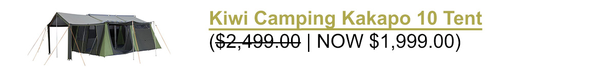 Kiwi Camping Kakapo 10 Tent