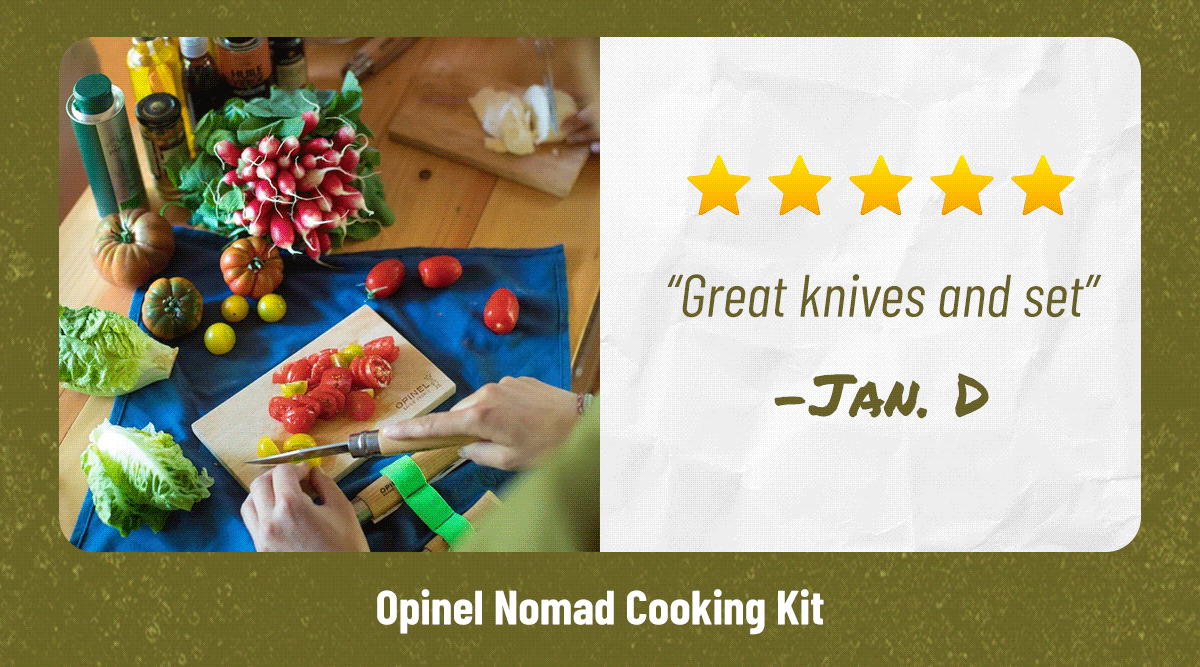 Opinel Nomad Cooking Kit - Shop Now!