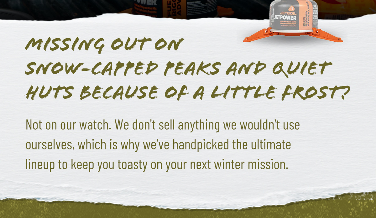 Shop our winter gear!