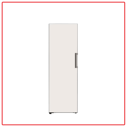 LG GC-B414FGQF 321L Single Door Freezer in Beige Finish